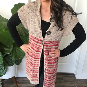 Free People Sleeveless sweater